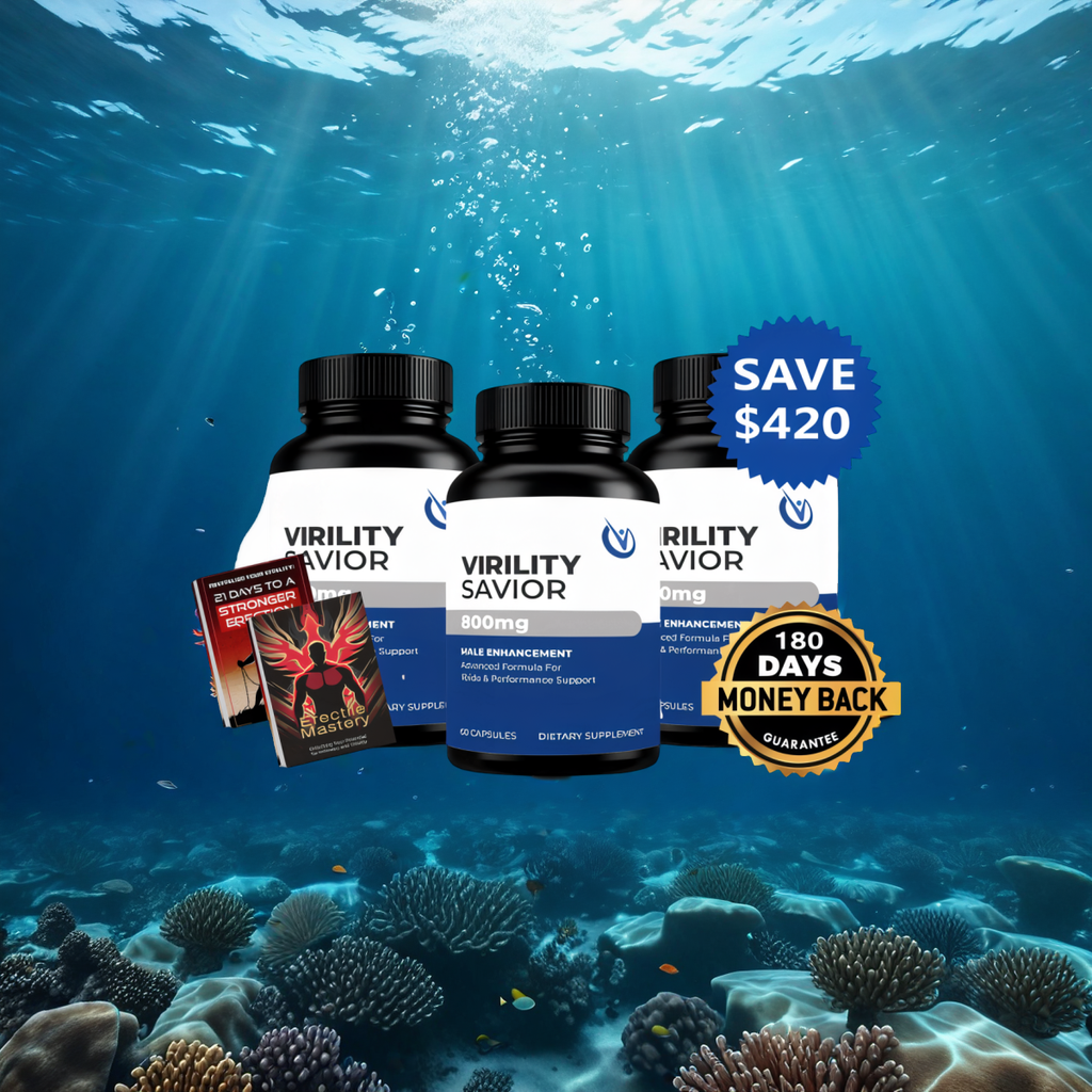 Virility Savior 90 Day Set (3 Bottles)